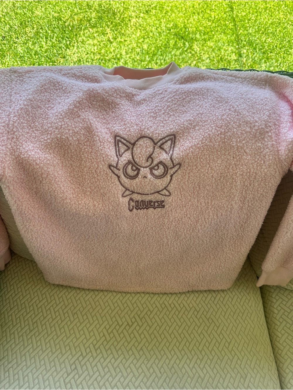 Converse Pink Jigglypuff Sherpa Pullover